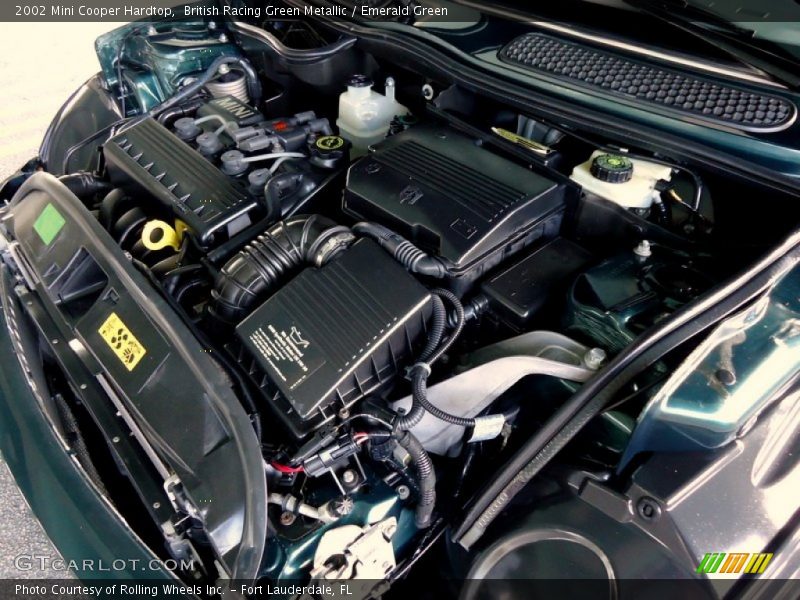 British Racing Green Metallic / Emerald Green 2002 Mini Cooper Hardtop