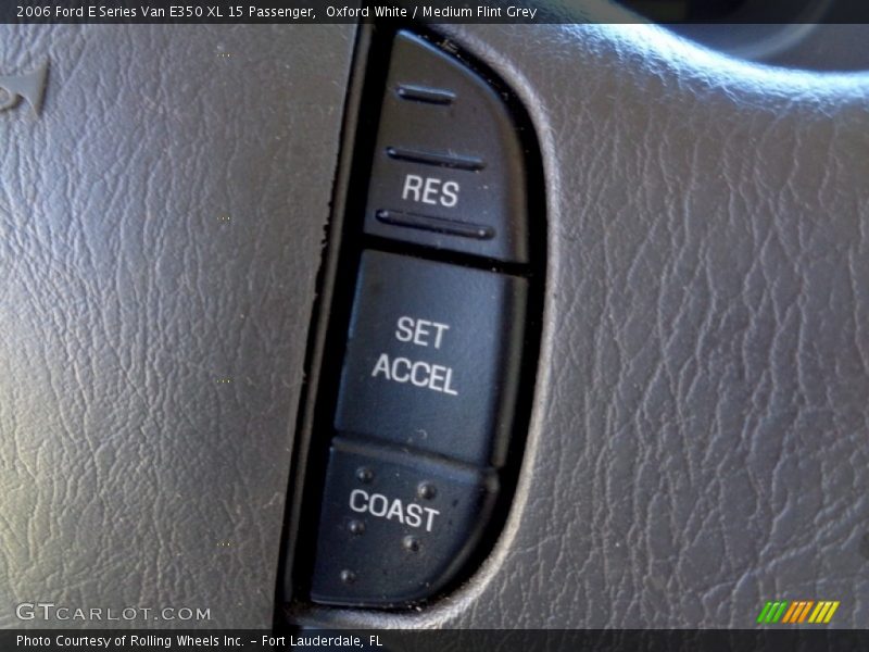Oxford White / Medium Flint Grey 2006 Ford E Series Van E350 XL 15 Passenger