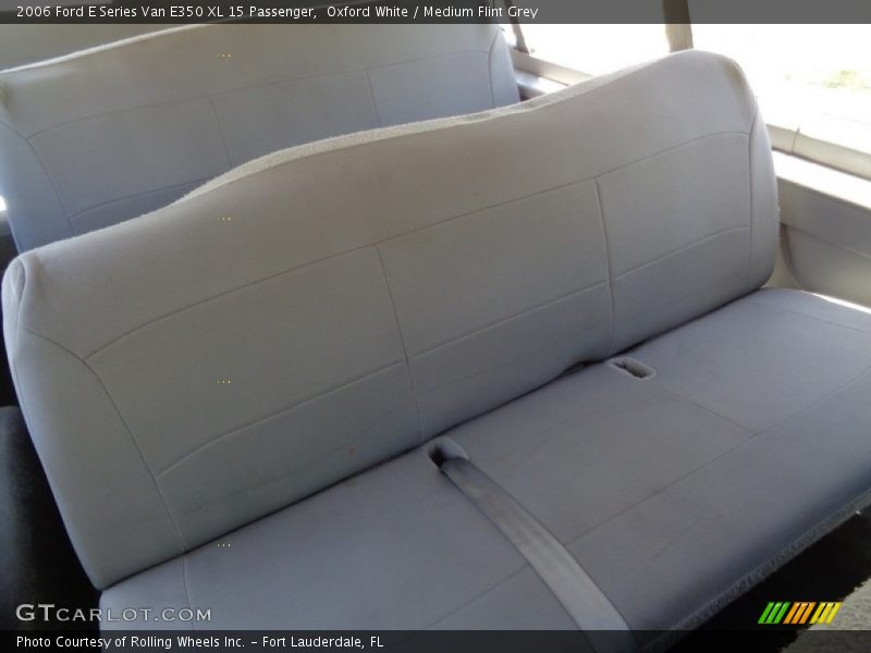 Oxford White / Medium Flint Grey 2006 Ford E Series Van E350 XL 15 Passenger
