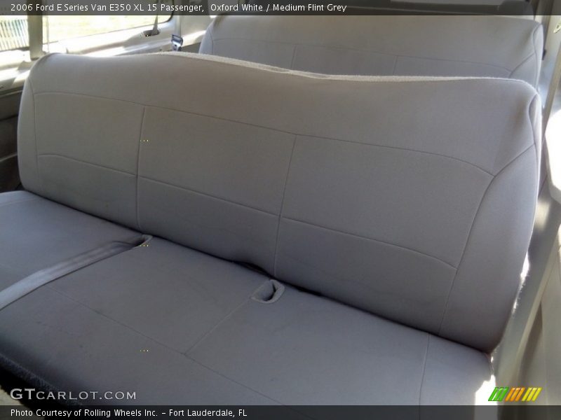 Oxford White / Medium Flint Grey 2006 Ford E Series Van E350 XL 15 Passenger