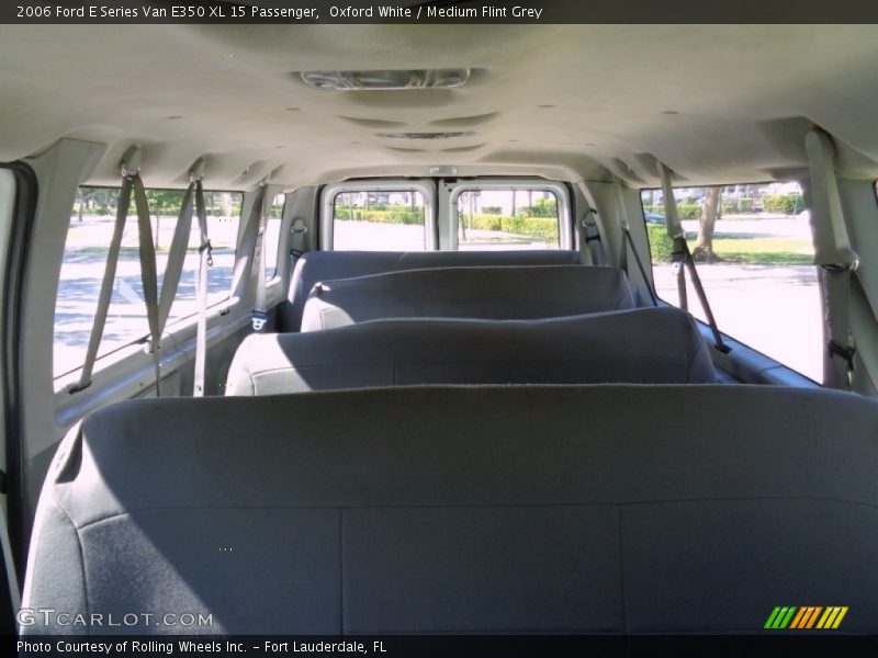 Oxford White / Medium Flint Grey 2006 Ford E Series Van E350 XL 15 Passenger
