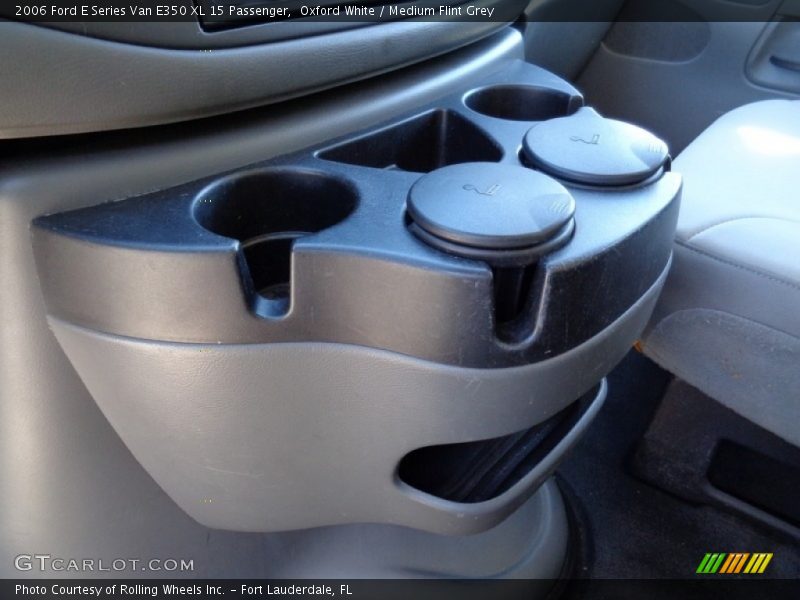 Oxford White / Medium Flint Grey 2006 Ford E Series Van E350 XL 15 Passenger