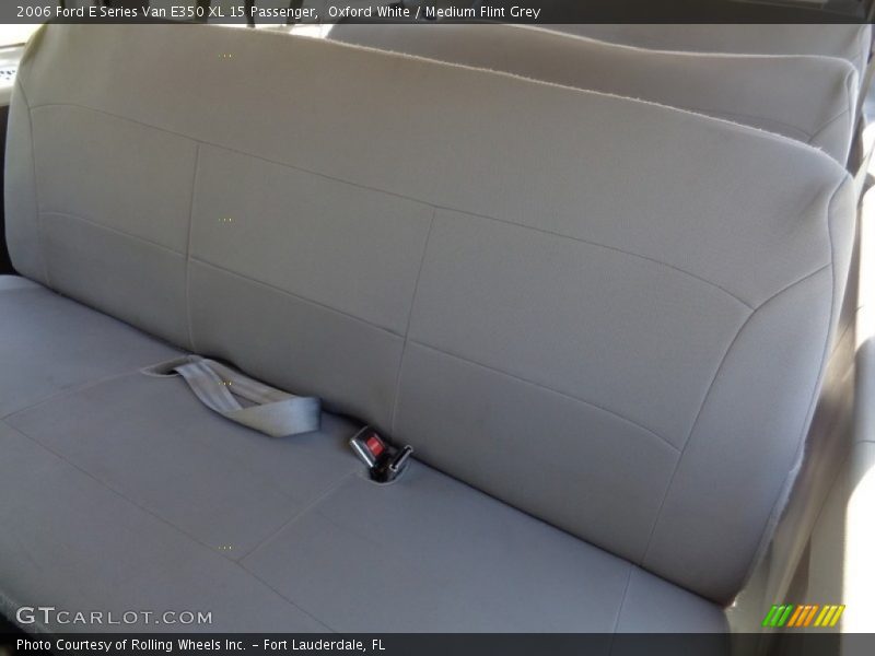Oxford White / Medium Flint Grey 2006 Ford E Series Van E350 XL 15 Passenger