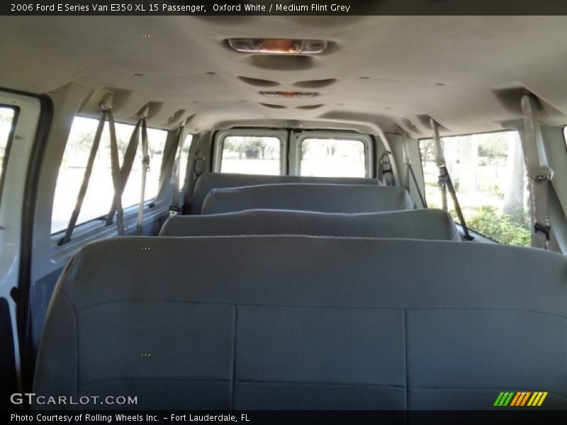 Oxford White / Medium Flint Grey 2006 Ford E Series Van E350 XL 15 Passenger