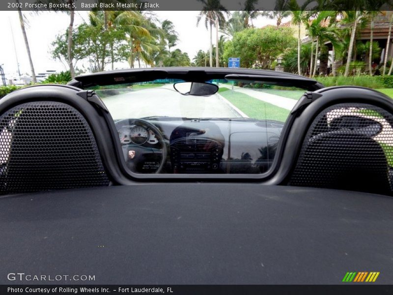 Basalt Black Metallic / Black 2002 Porsche Boxster S