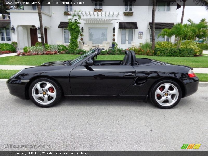  2002 Boxster S Basalt Black Metallic