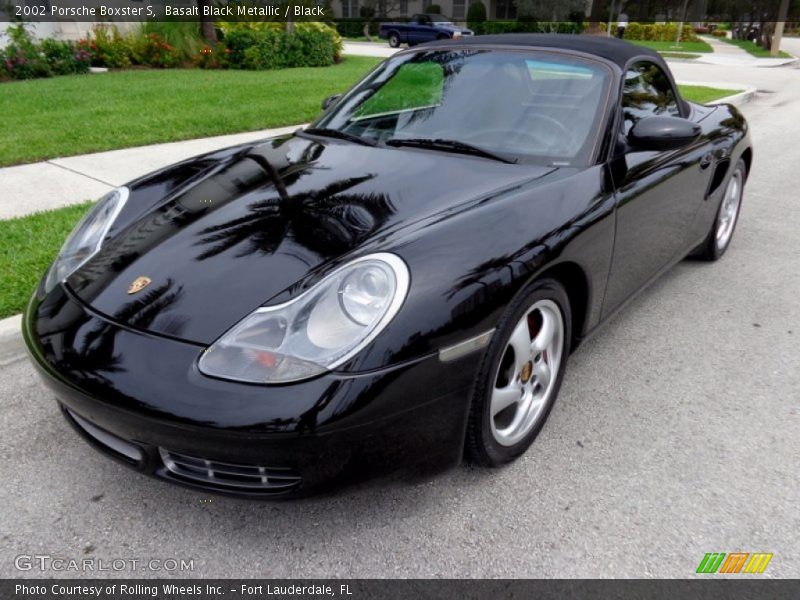  2002 Boxster S Basalt Black Metallic