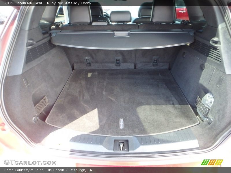 Ruby Red Metallic / Ebony 2015 Lincoln MKC AWD