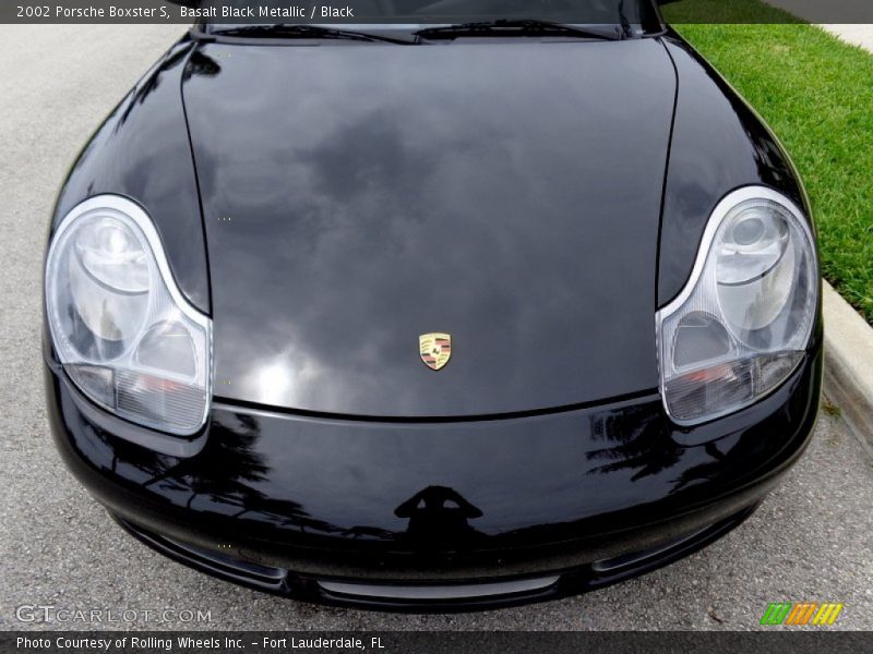 Basalt Black Metallic / Black 2002 Porsche Boxster S