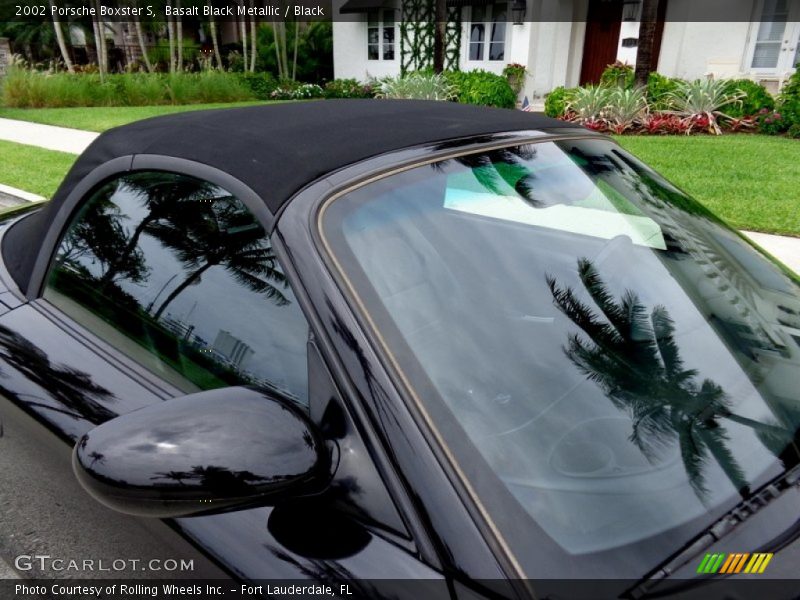 Basalt Black Metallic / Black 2002 Porsche Boxster S