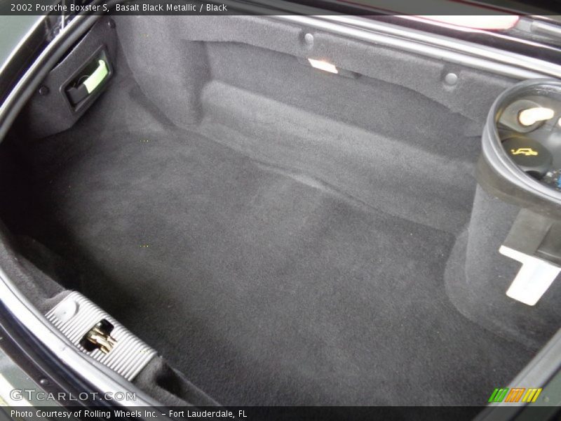  2002 Boxster S Trunk