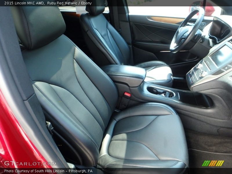Ruby Red Metallic / Ebony 2015 Lincoln MKC AWD