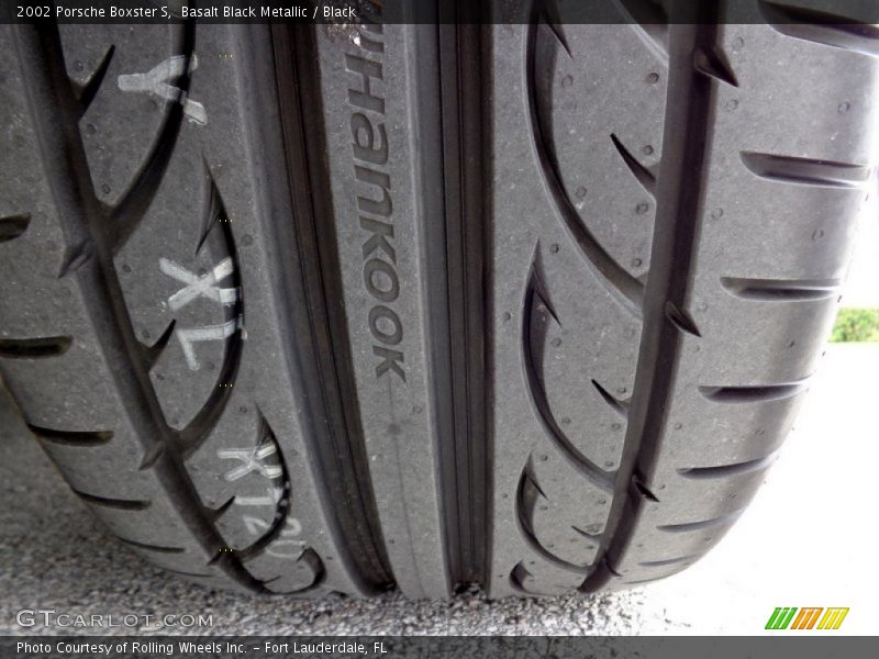 Basalt Black Metallic / Black 2002 Porsche Boxster S