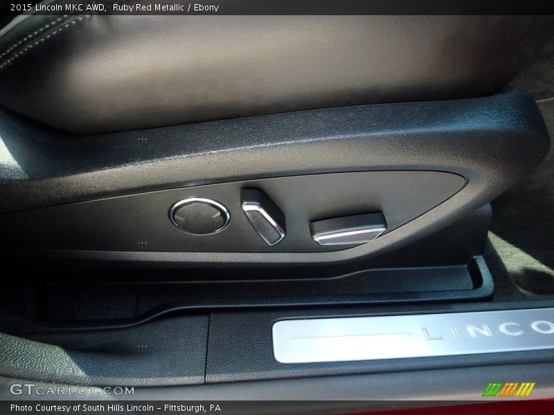 Ruby Red Metallic / Ebony 2015 Lincoln MKC AWD