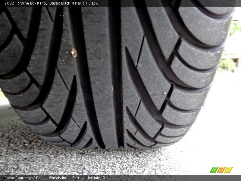 Basalt Black Metallic / Black 2002 Porsche Boxster S
