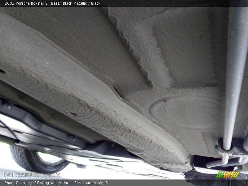 Undercarriage of 2002 Boxster S