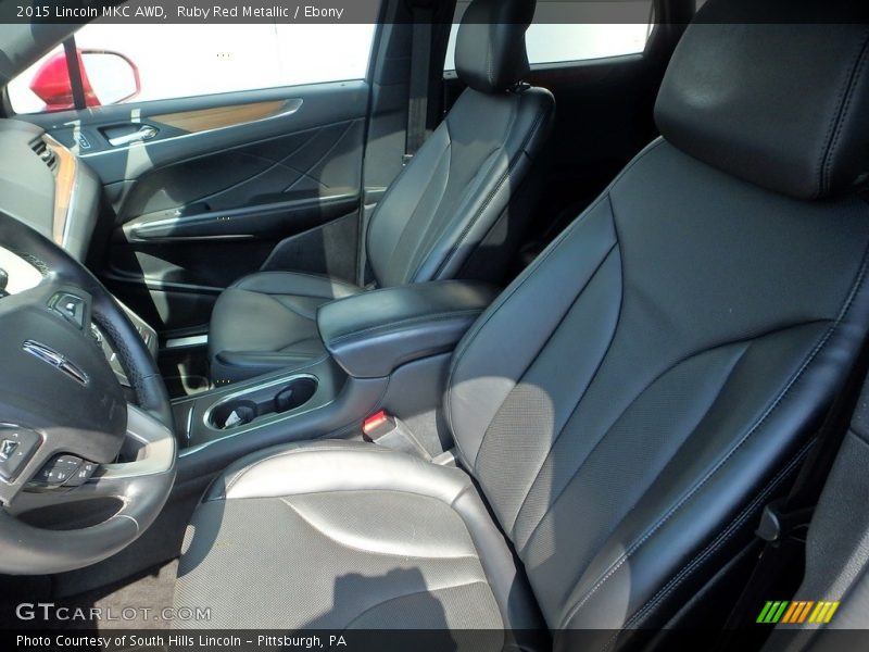 Ruby Red Metallic / Ebony 2015 Lincoln MKC AWD