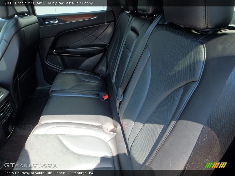 Ruby Red Metallic / Ebony 2015 Lincoln MKC AWD