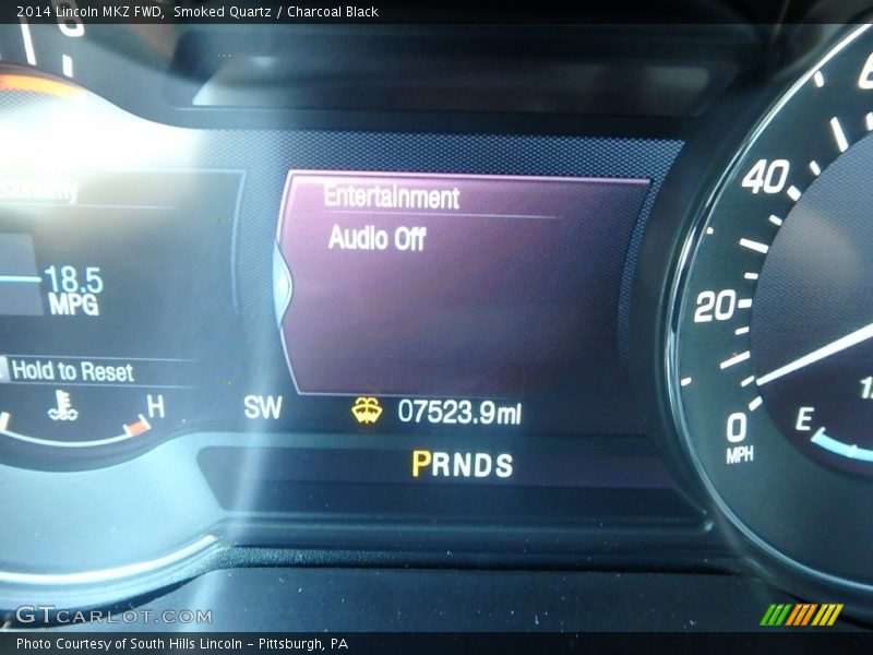 Smoked Quartz / Charcoal Black 2014 Lincoln MKZ FWD