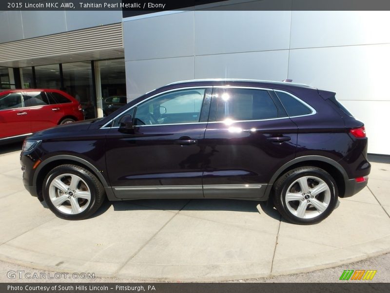 Tahitian Pearl Metallic / Ebony 2015 Lincoln MKC AWD