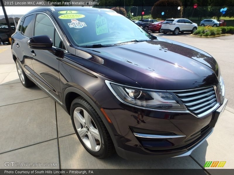 Tahitian Pearl Metallic / Ebony 2015 Lincoln MKC AWD