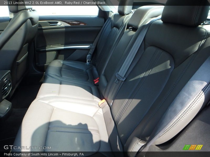 Ruby Red / Charcoal Black 2013 Lincoln MKZ 2.0L EcoBoost AWD