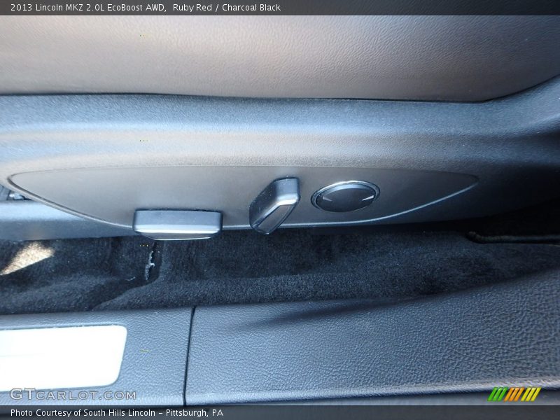 Ruby Red / Charcoal Black 2013 Lincoln MKZ 2.0L EcoBoost AWD