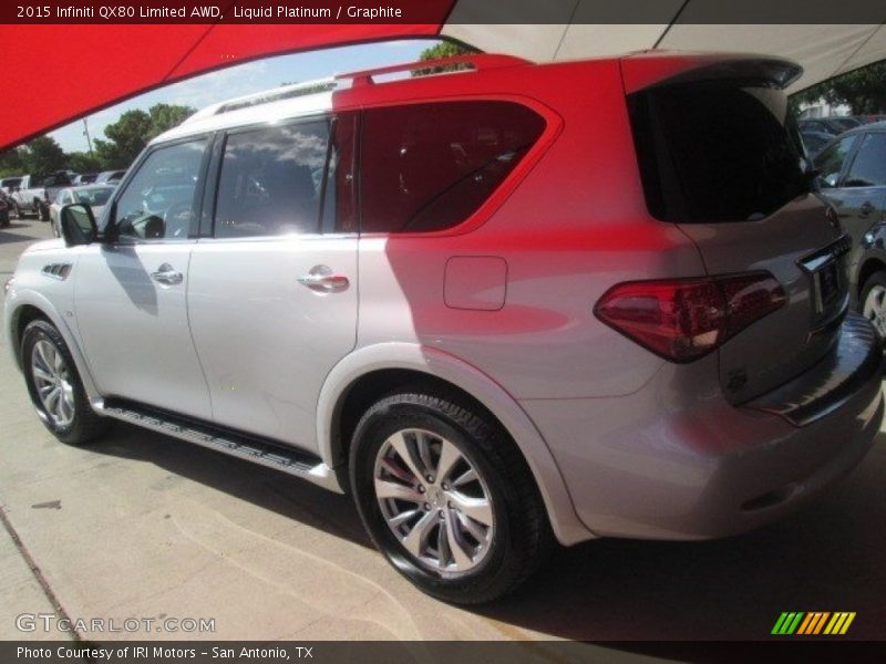 Liquid Platinum / Graphite 2015 Infiniti QX80 Limited AWD