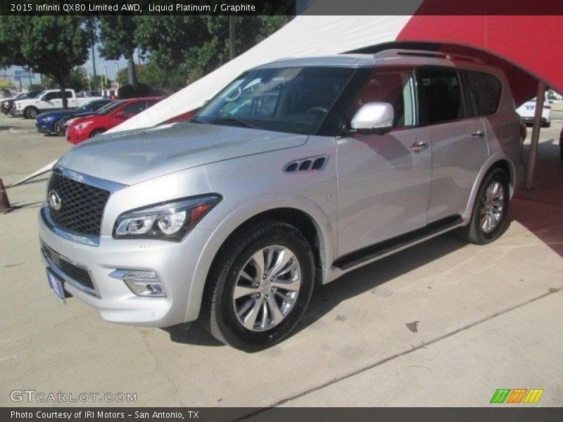 Liquid Platinum / Graphite 2015 Infiniti QX80 Limited AWD