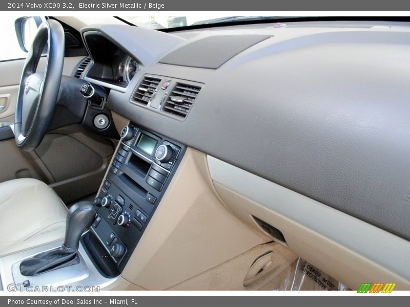Electric Silver Metallic / Beige 2014 Volvo XC90 3.2