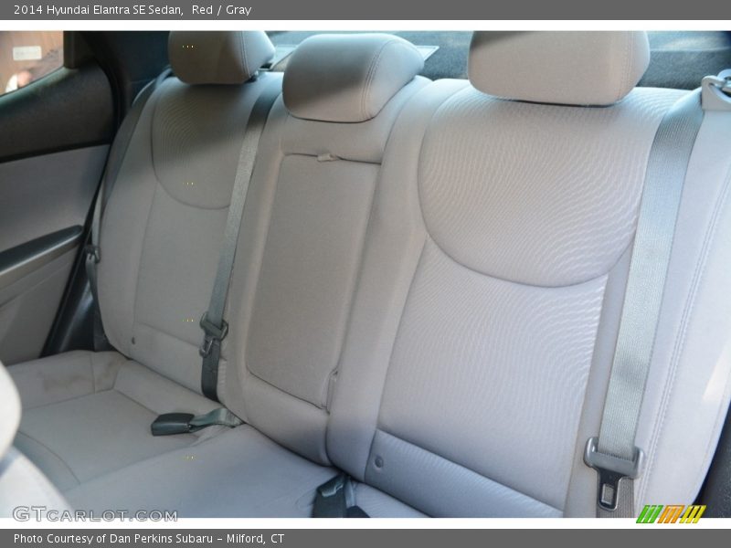 Red / Gray 2014 Hyundai Elantra SE Sedan