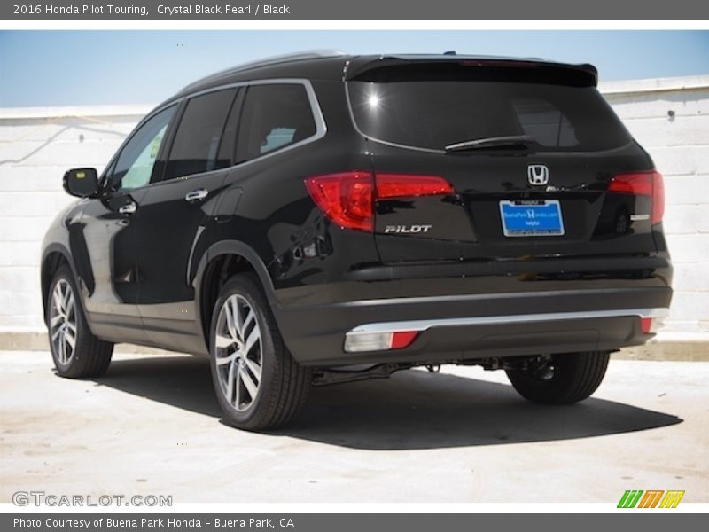 Crystal Black Pearl / Black 2016 Honda Pilot Touring