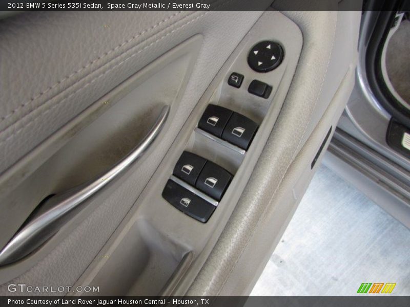 Space Gray Metallic / Everest Gray 2012 BMW 5 Series 535i Sedan