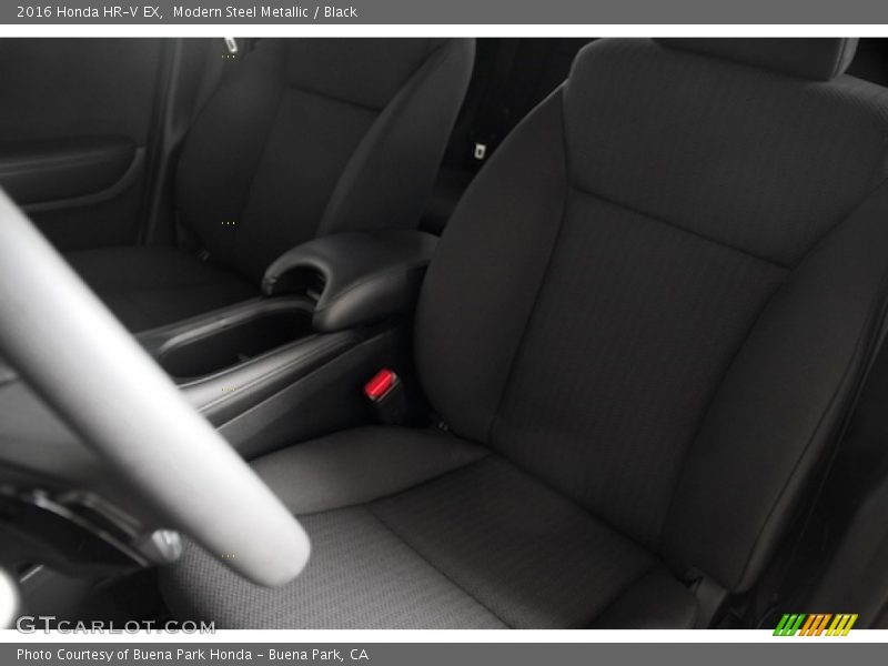 Modern Steel Metallic / Black 2016 Honda HR-V EX
