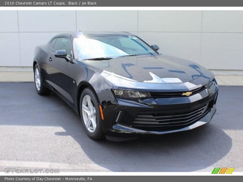 Black / Jet Black 2016 Chevrolet Camaro LT Coupe