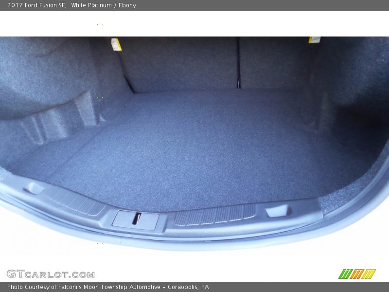 White Platinum / Ebony 2017 Ford Fusion SE