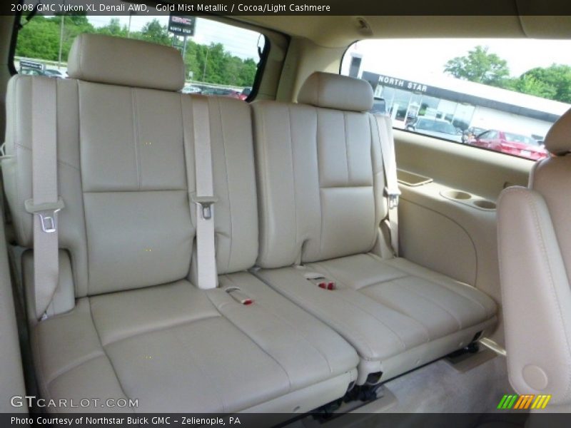 Gold Mist Metallic / Cocoa/Light Cashmere 2008 GMC Yukon XL Denali AWD