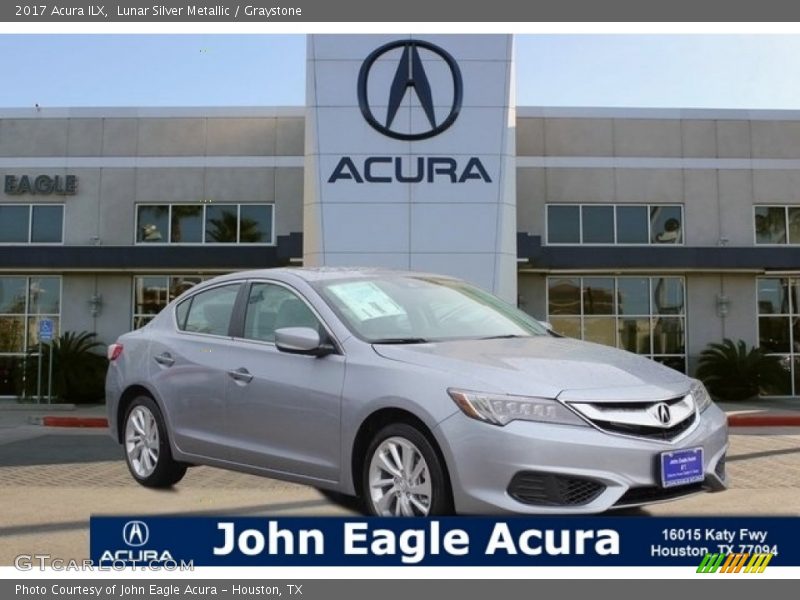 Lunar Silver Metallic / Graystone 2017 Acura ILX