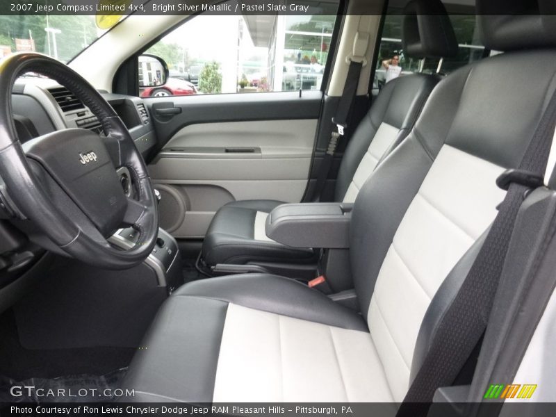 Bright Silver Metallic / Pastel Slate Gray 2007 Jeep Compass Limited 4x4