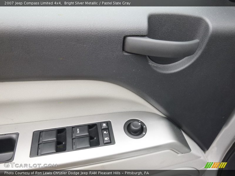 Bright Silver Metallic / Pastel Slate Gray 2007 Jeep Compass Limited 4x4