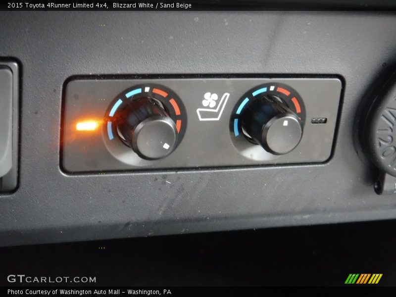 Blizzard White / Sand Beige 2015 Toyota 4Runner Limited 4x4