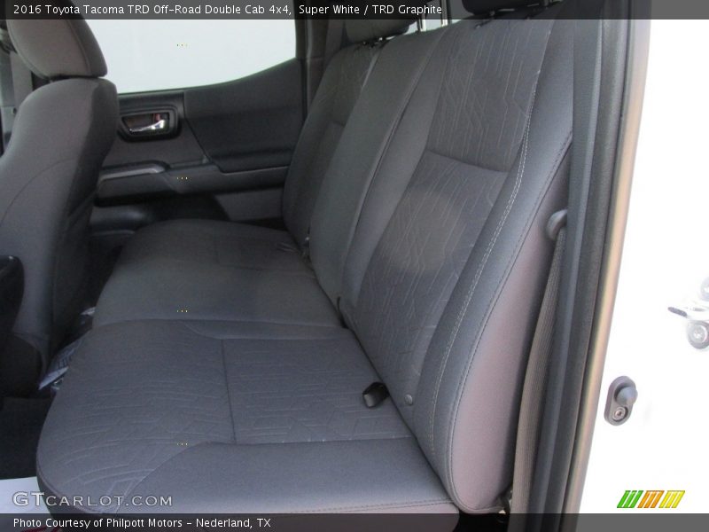 Super White / TRD Graphite 2016 Toyota Tacoma TRD Off-Road Double Cab 4x4
