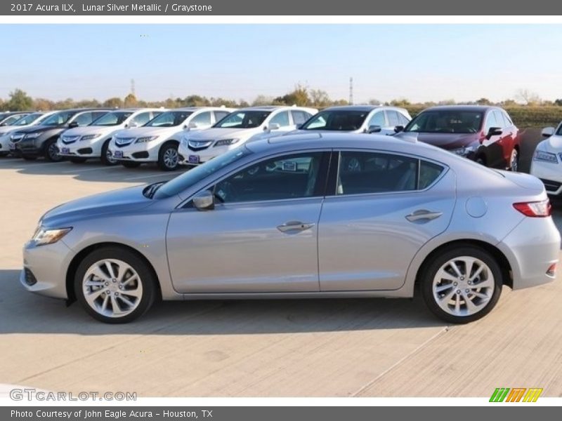 Lunar Silver Metallic / Graystone 2017 Acura ILX