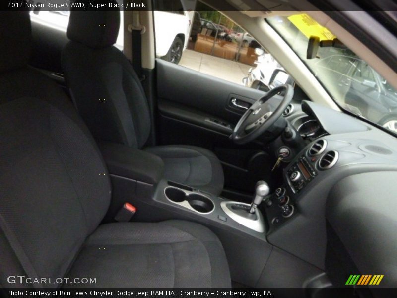 Super Black / Black 2012 Nissan Rogue S AWD