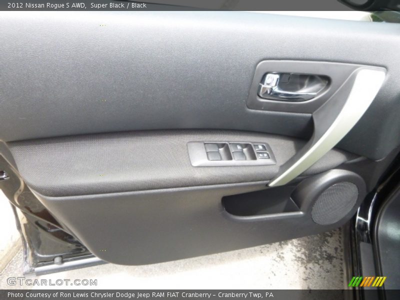 Super Black / Black 2012 Nissan Rogue S AWD