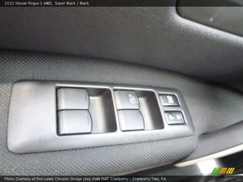 Super Black / Black 2012 Nissan Rogue S AWD