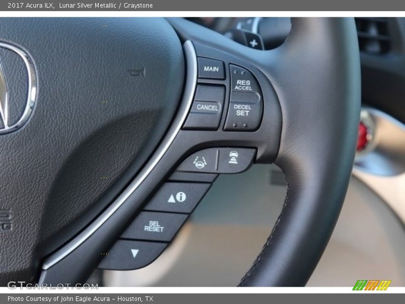 Lunar Silver Metallic / Graystone 2017 Acura ILX