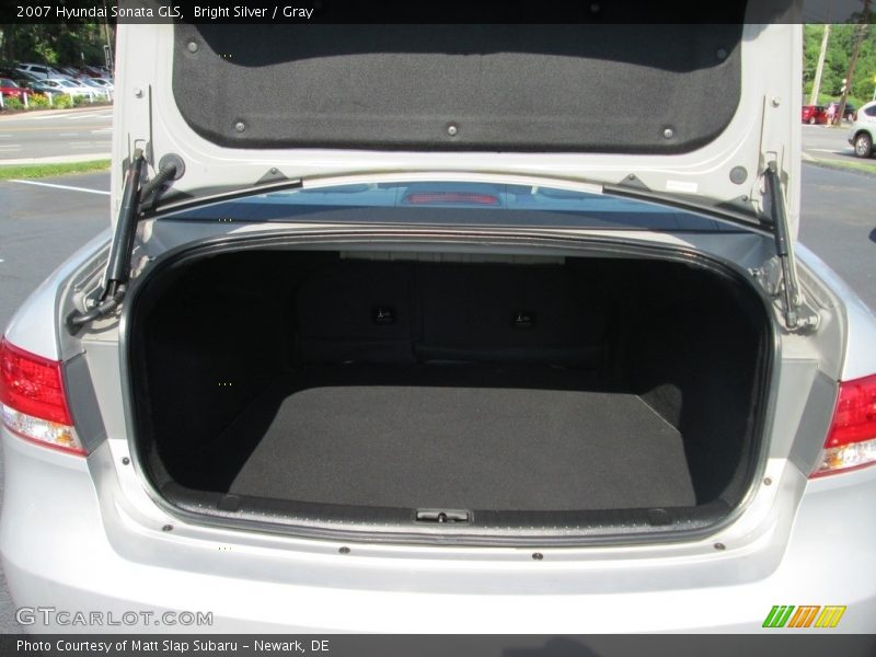Bright Silver / Gray 2007 Hyundai Sonata GLS