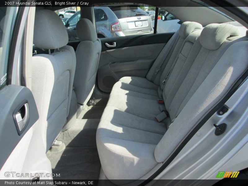 Bright Silver / Gray 2007 Hyundai Sonata GLS