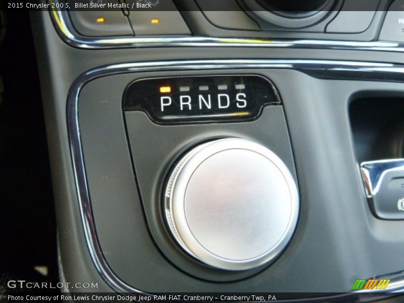 Billet Silver Metallic / Black 2015 Chrysler 200 S